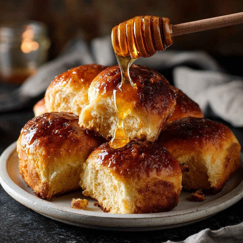 Golden Honey Pan Rolls