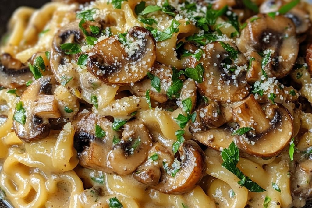 Creamiest Vegan Mushroom Pasta: An Incredible 5-Ingredient Recipe