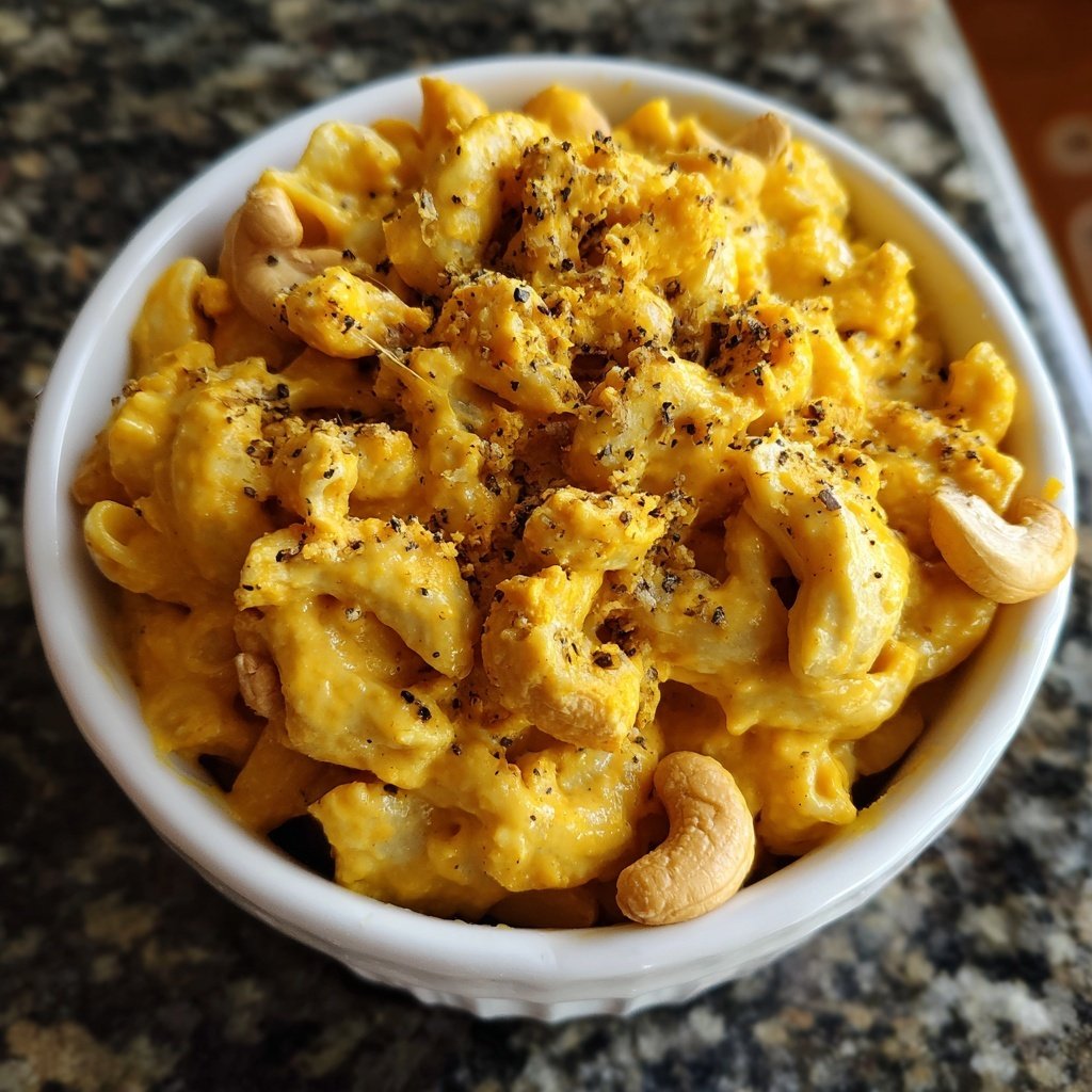 Vegan Mac Cheese with Cashews
