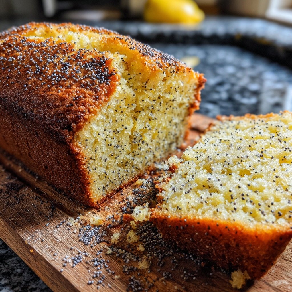 Meyer Lemon Poppy Seed Bread
