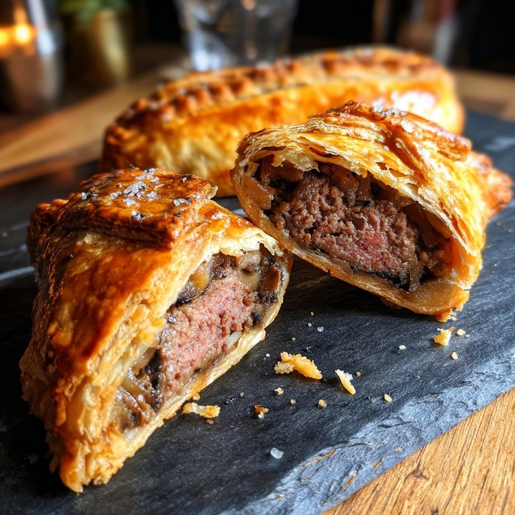 Mini Beef Wellington with Mushrooms