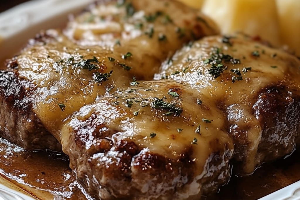 Amish Hamburger Steak Bake: An Amazing Ultimate 7-Step One-Pan Meal