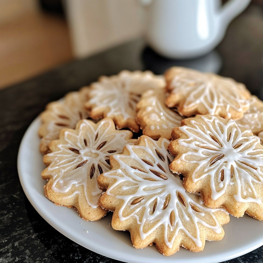 Crisp Anise Springerle Cookies