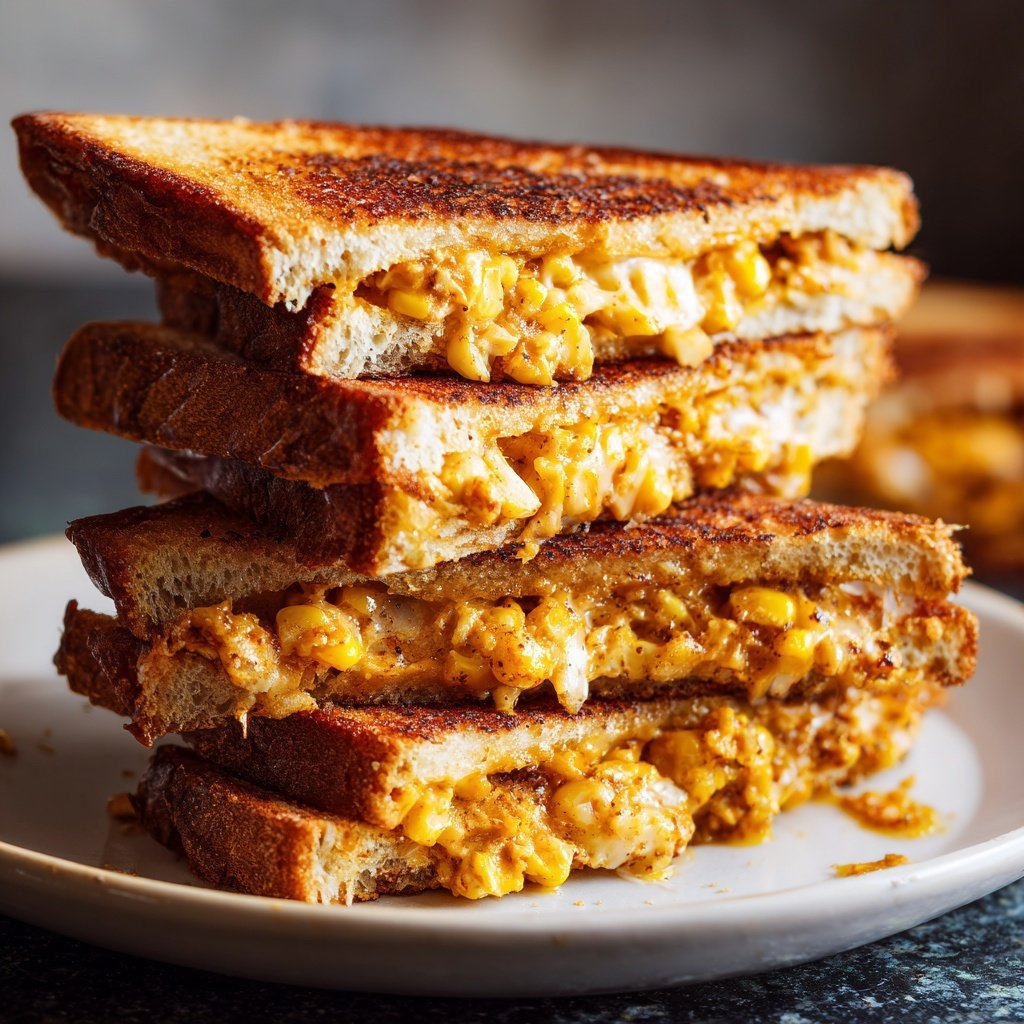 Masala Corn Toasties Spiced Indian