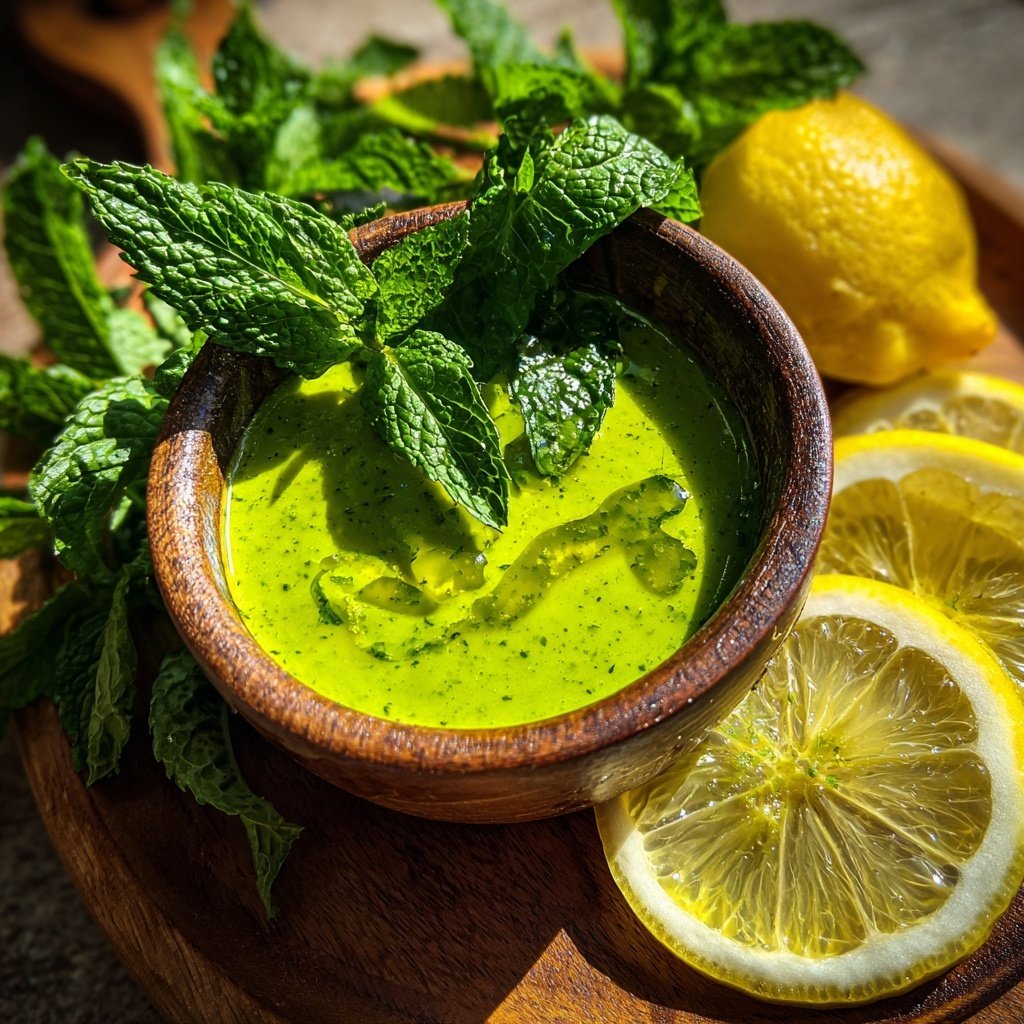 Lemon Mint Garden Vinaigrette
