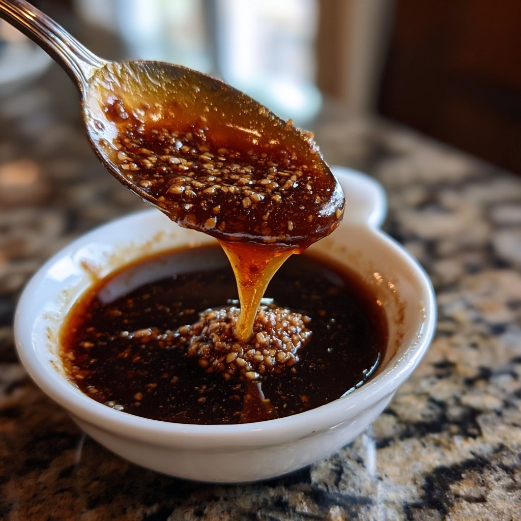 Garlic Balsamic Glaze for Steak and Chicken​