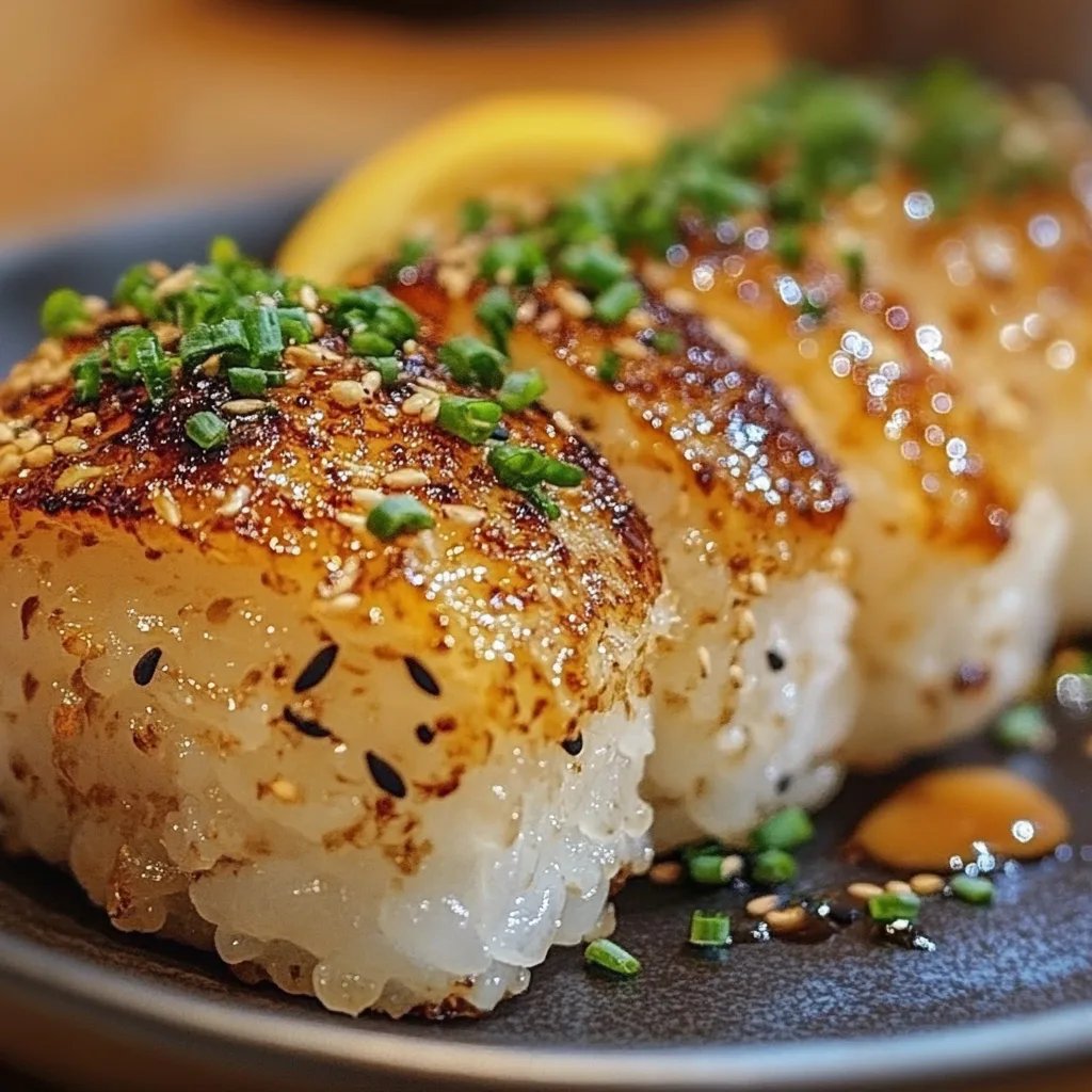 Yaki Onigiri (Grilled Rice Balls)