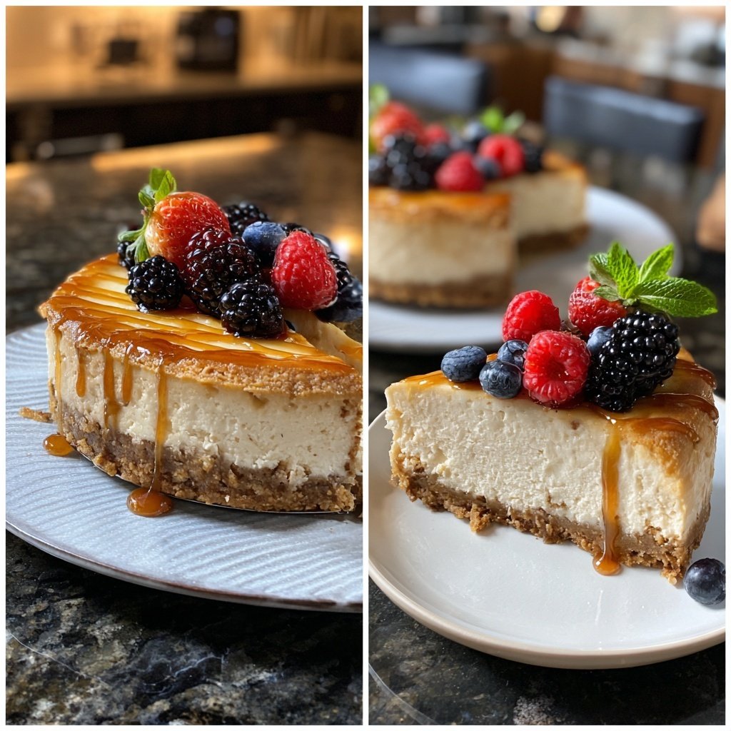 Capricorn Goat Cheese Cheesecake