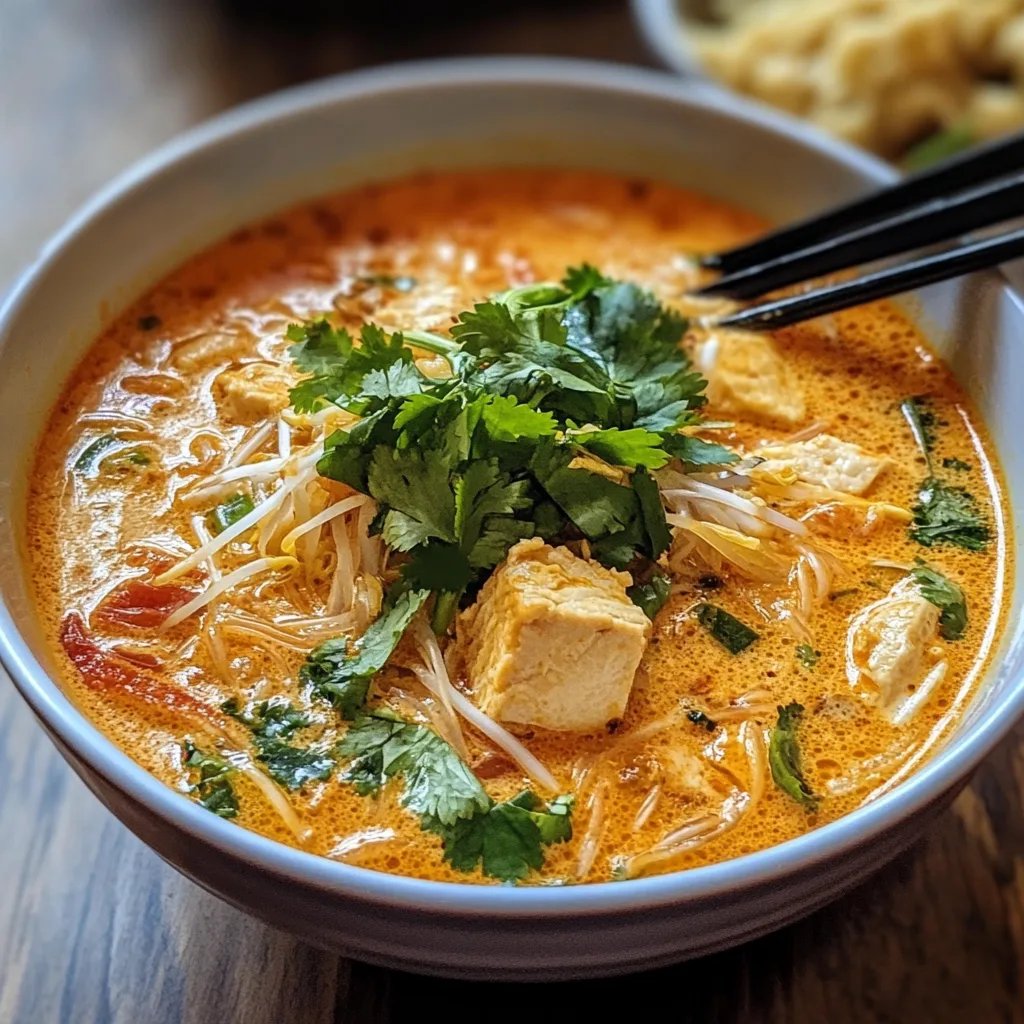 Thai Red Curry Noodle Soup