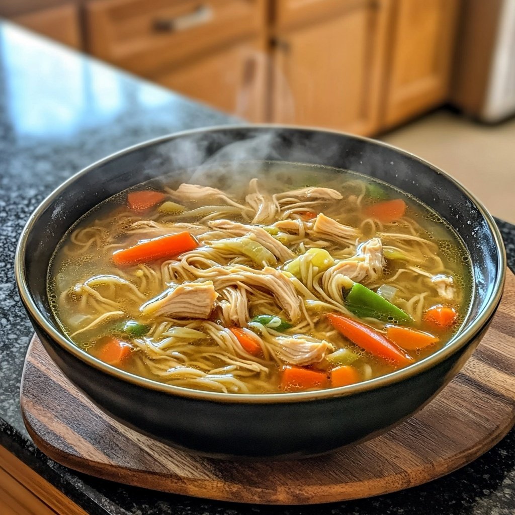 Chinese Chicken Noodle Soup