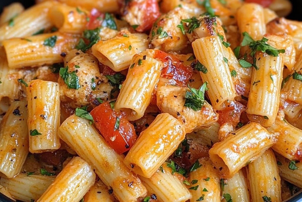 Bruschetta Chicken Pasta: An Incredible One-Pot Meal