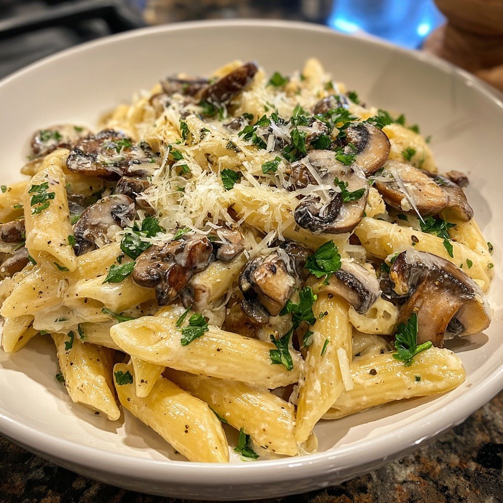 Creamy Mushroom Pasta