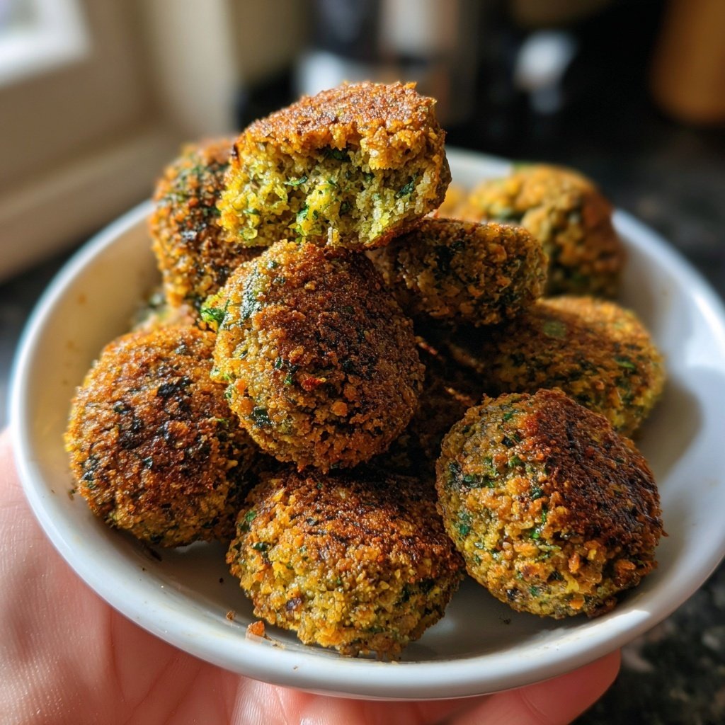 Air Fryer Falafel Chickpea
