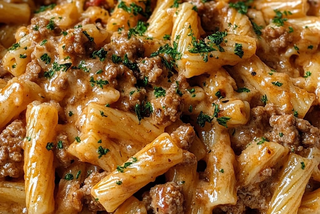 Creamy Ground Beef Pasta: An Incredible One-Pot Meal