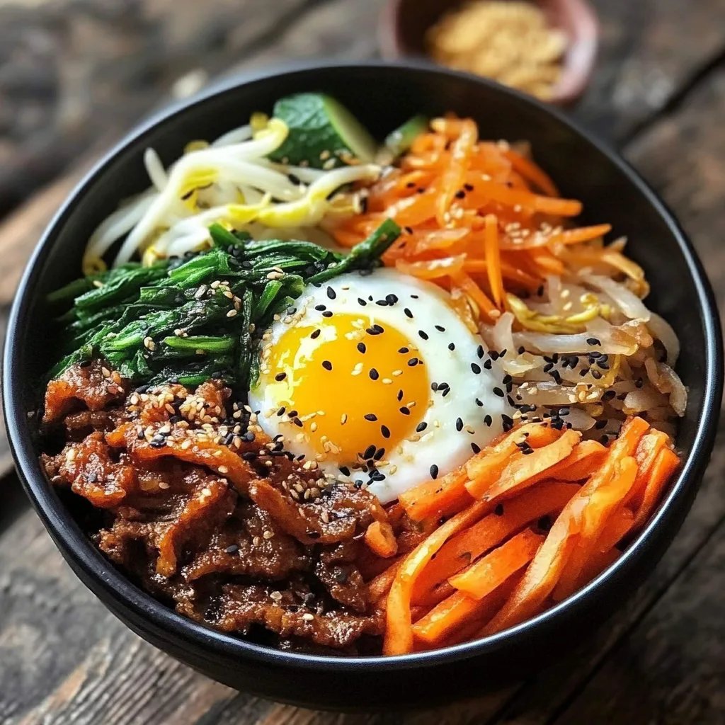 Easy Korean Bibimbap
