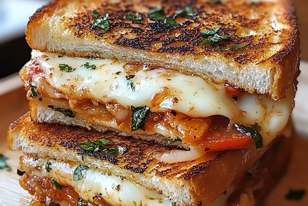Lazy Chicken Parmesan Grilled Cheese: An Incredible 7-Step Recipe