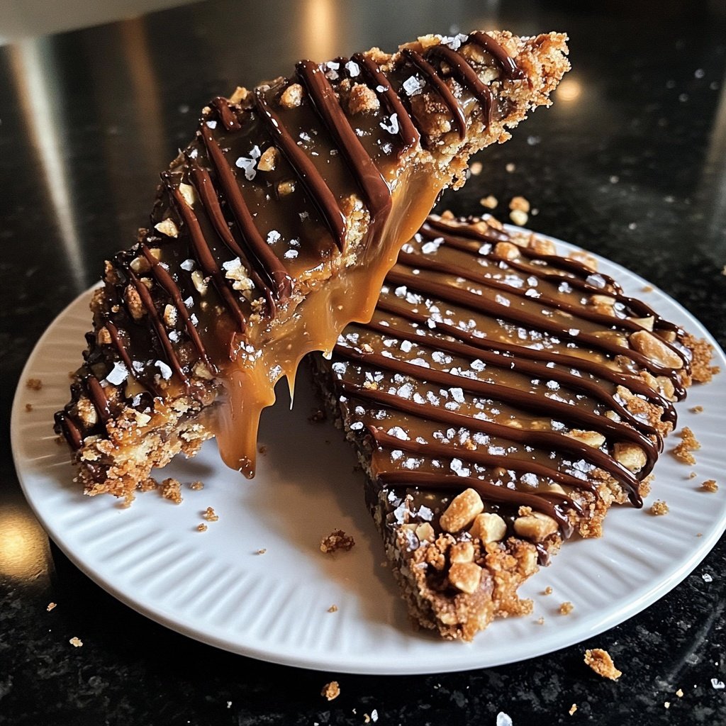 Caramelized Nut Corner Triangles