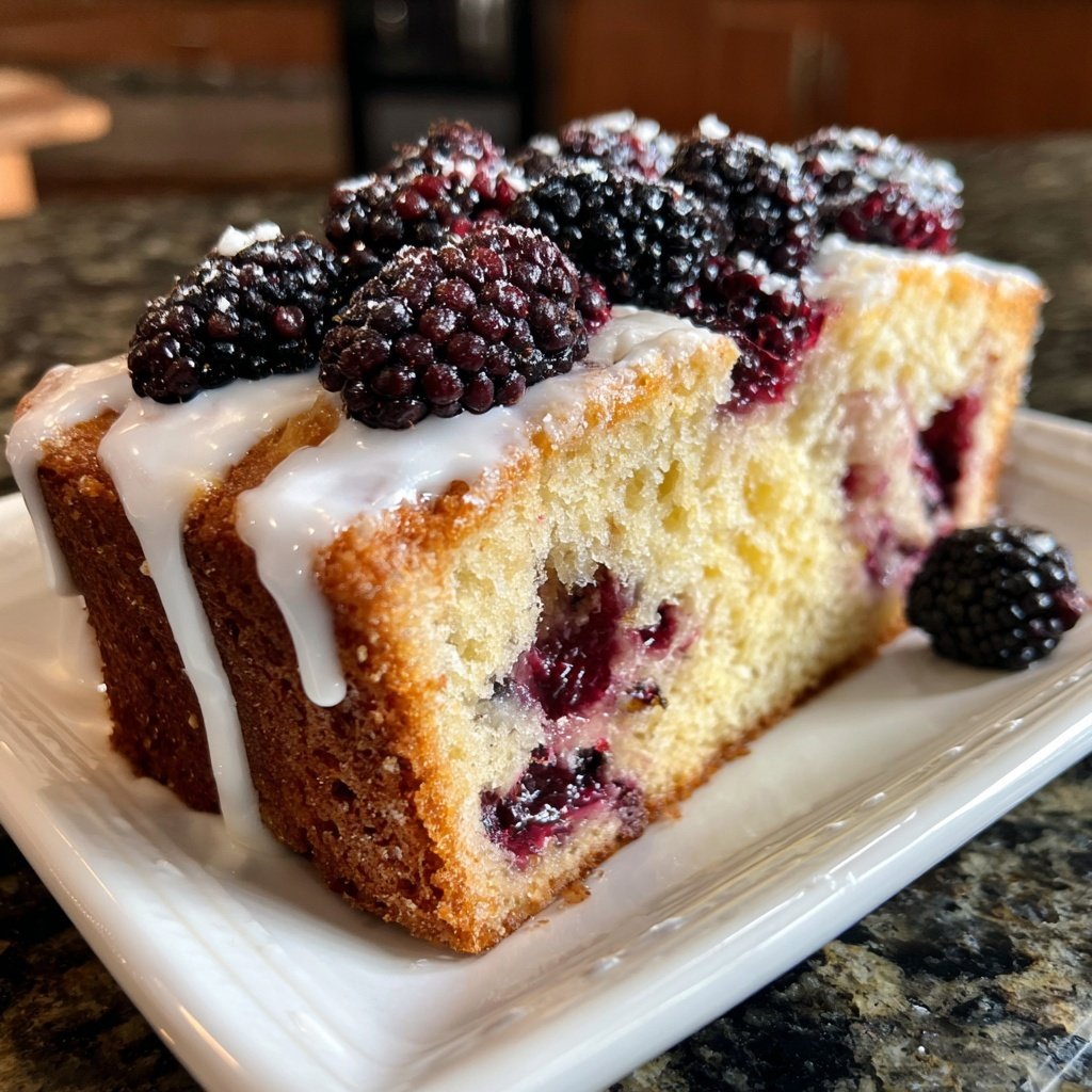 Capricorn Blackberry Thyme Cake