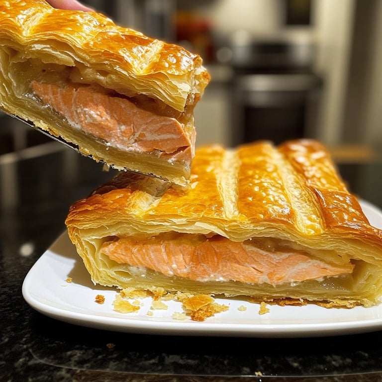 Salmon En Croûte