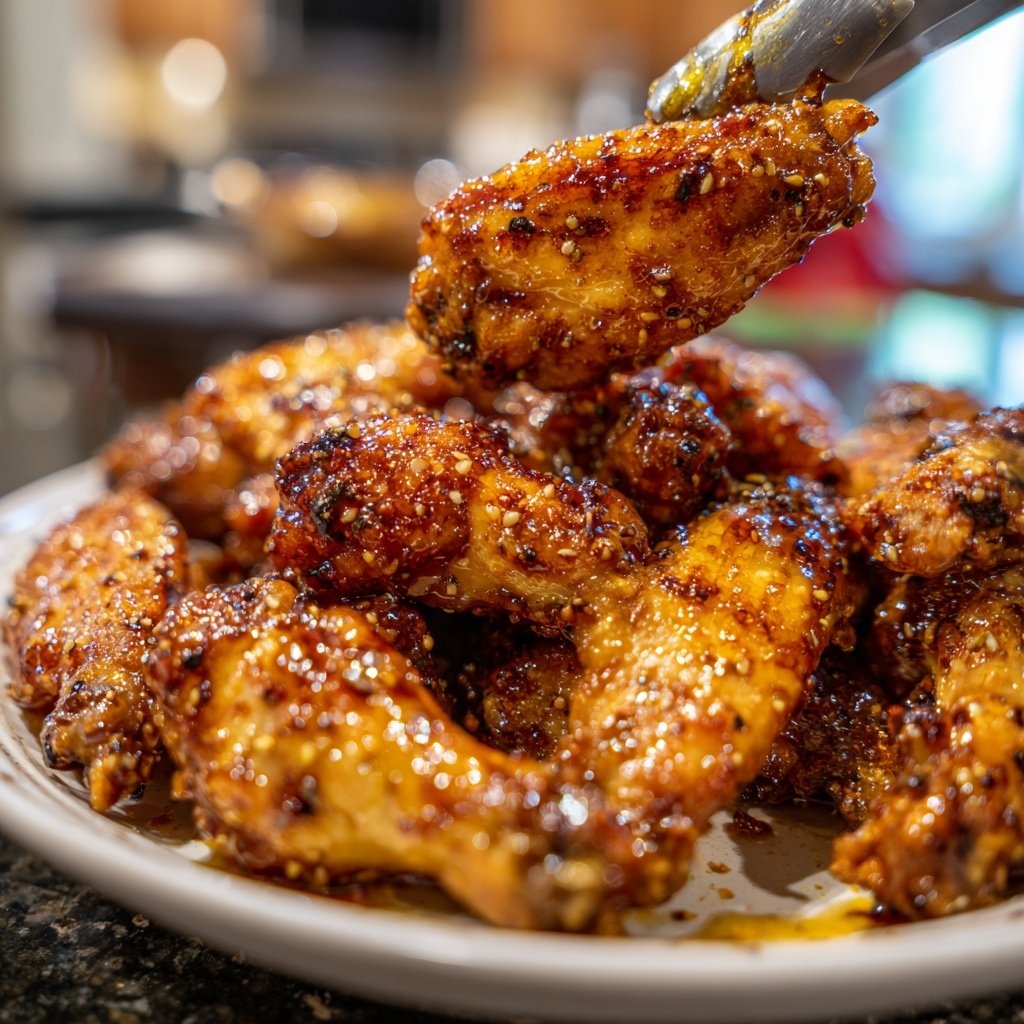Bonchon Soy Garlic Chicken Wings