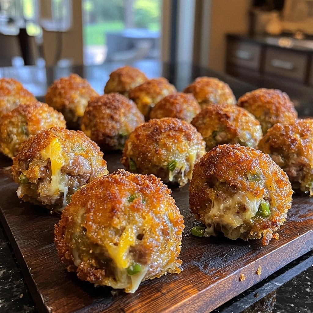 Creole Sausage Balls
