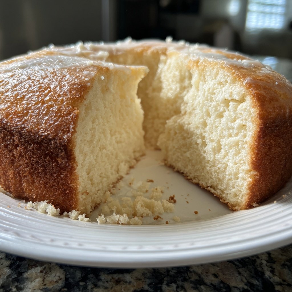 Fluffy Vanilla Cake Dairy Free
