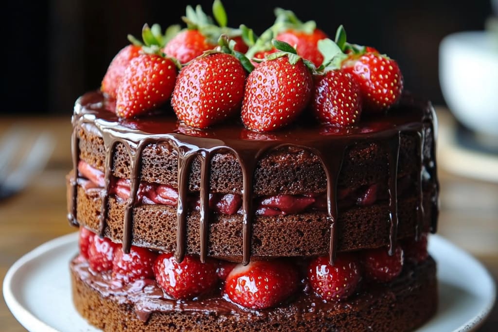 Chocolate Cake With Strawberry Filling: An Incredible Ultimate Recipe