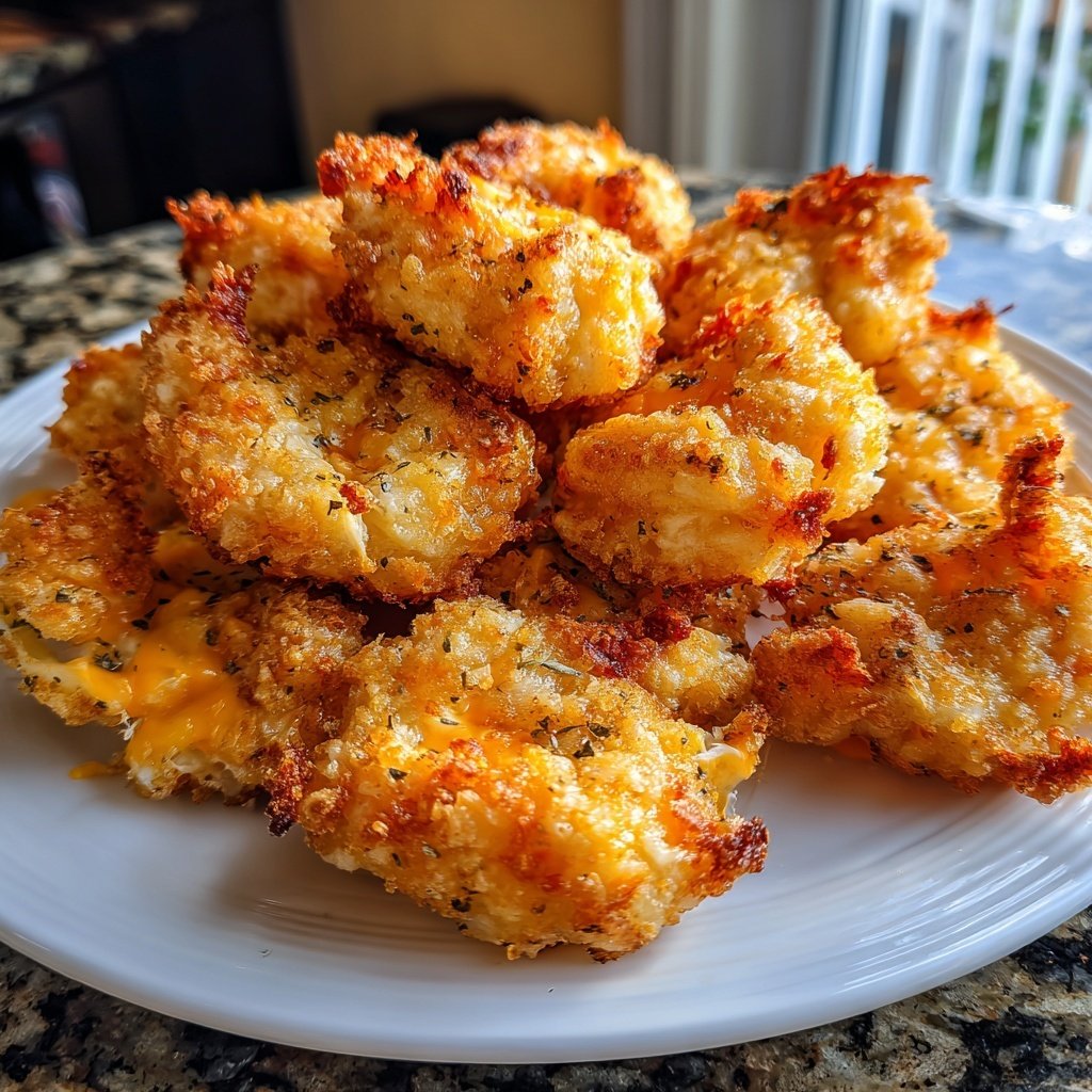 Cheesy Shrimp Grits Bites Cajun