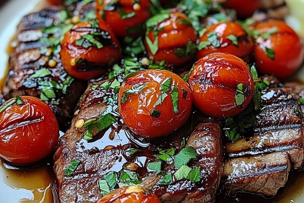 Balsamic Grilled Flank Steak Caprese: An Incredible 5-Step Recipe