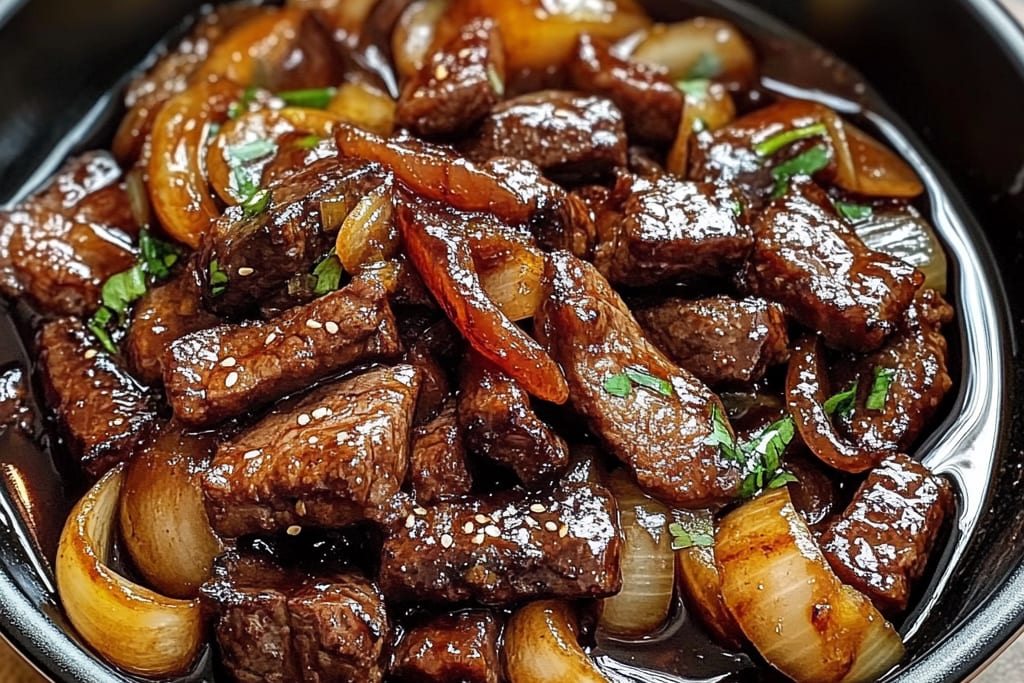 Ginger Beef and Onion Stir Fry: An Amazing Ultimate Recipe