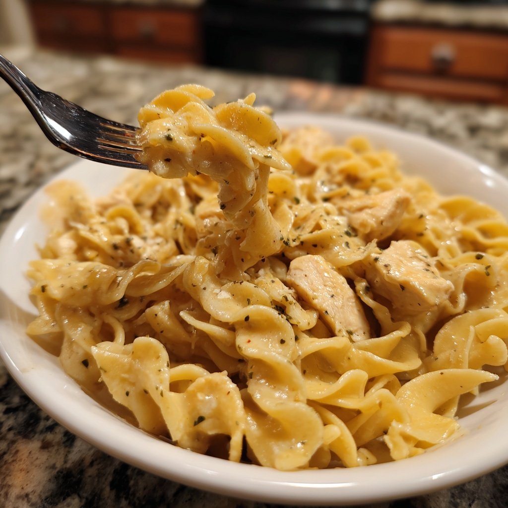 Chicken Buttered Noodles