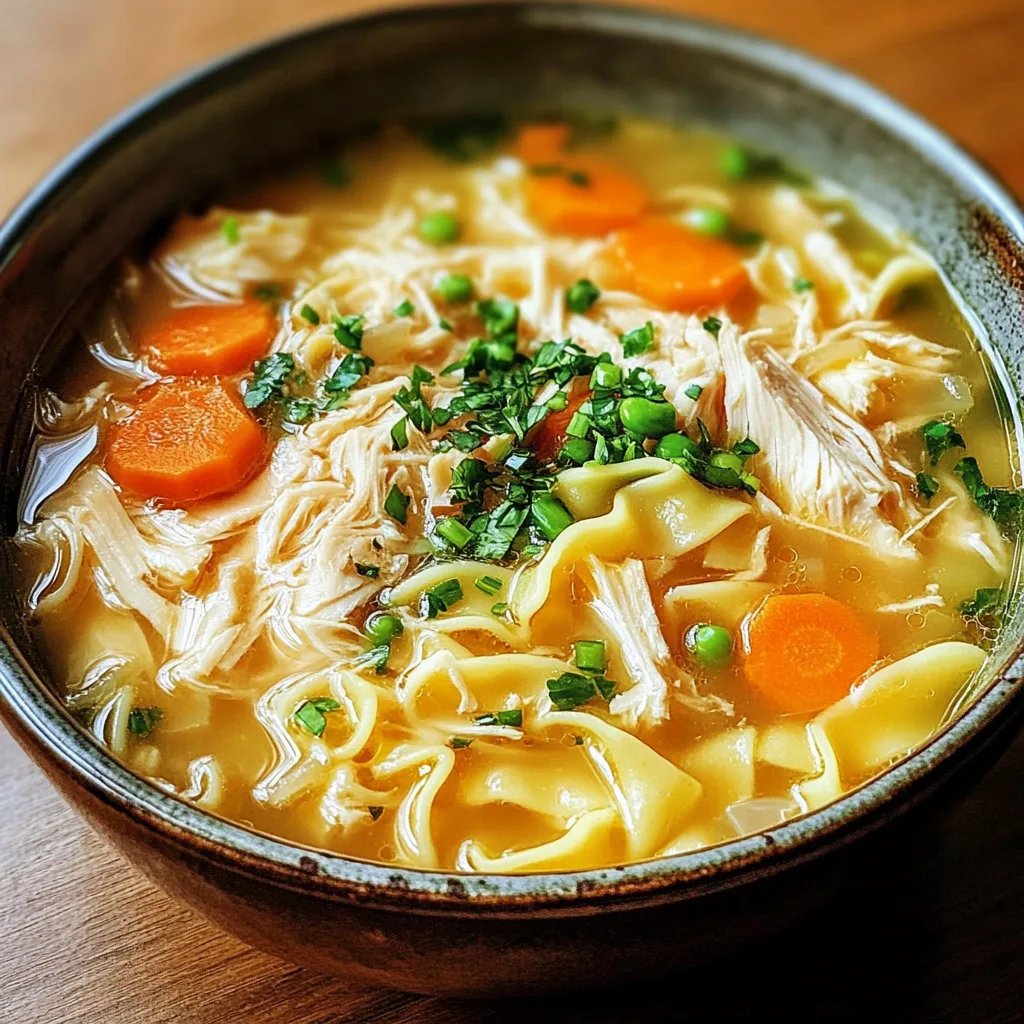 Classic Chicken Noodle Soup