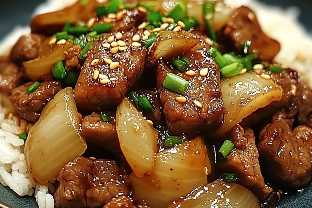 Beef and Onion Stir Fry: An Amazing Ultimate 5-Ingredient Recipe