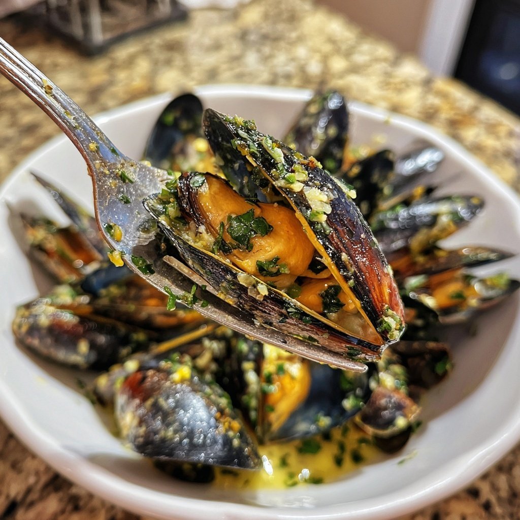 Mussels in White Wine Sauce