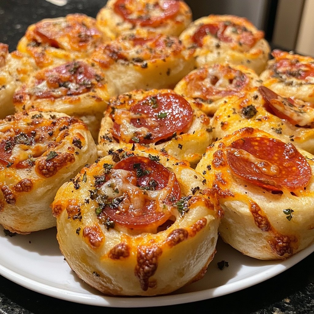 Pepperoni Pizza Rolls
