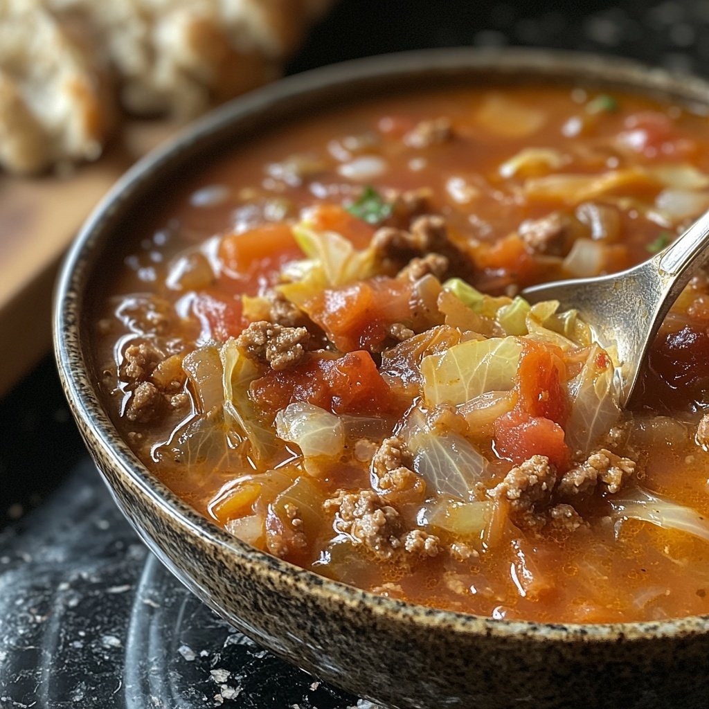 Unstuffed Cabbage Soup