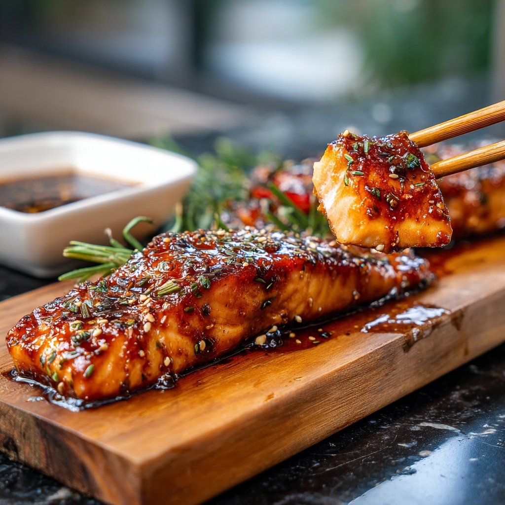 Ginger Soy Glazed Salmon