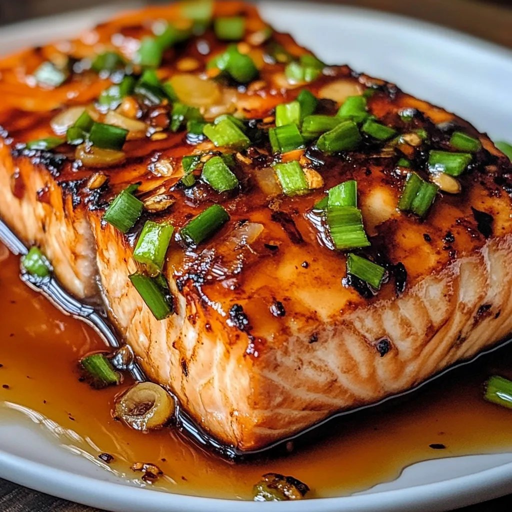 Perfectly Crispy Honey Garlic Salmon
