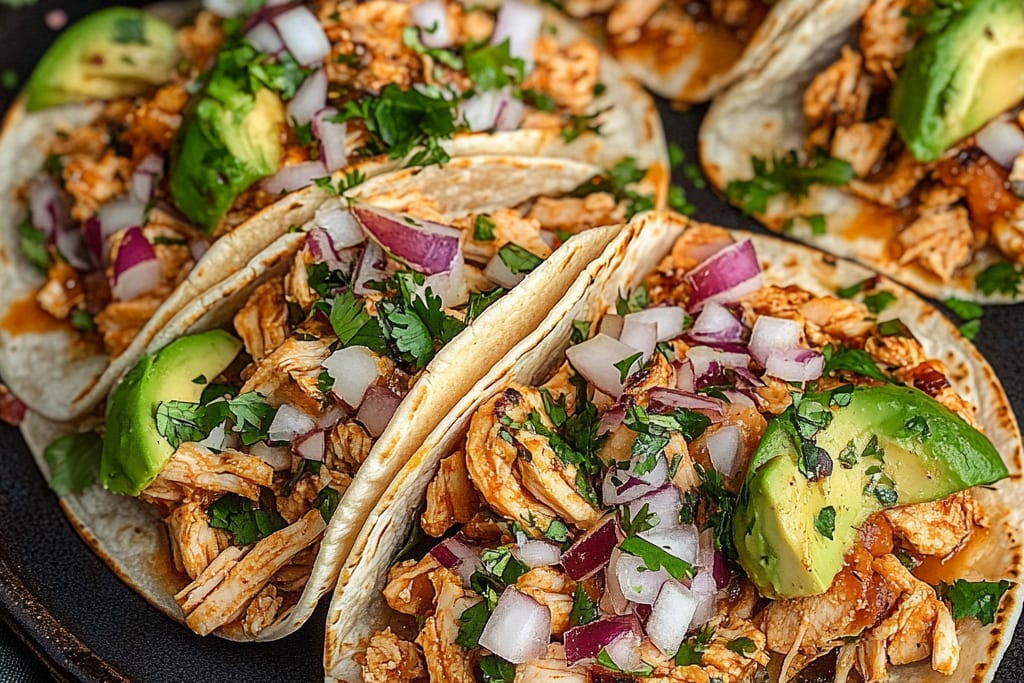 Crockpot Chicken Tacos: The Amazing Ultimate Weeknight Meal