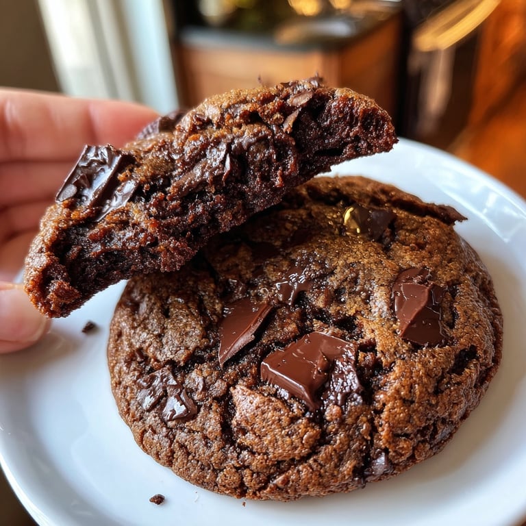 Double Chocolate Chip Cookies
